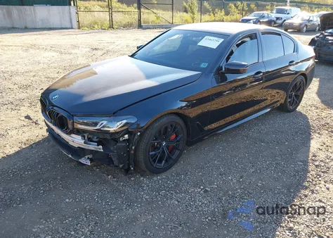 2023 BMW M550 I xDrive z USA, uszkodzony, nr VIN WBA13BK07PCN56512
